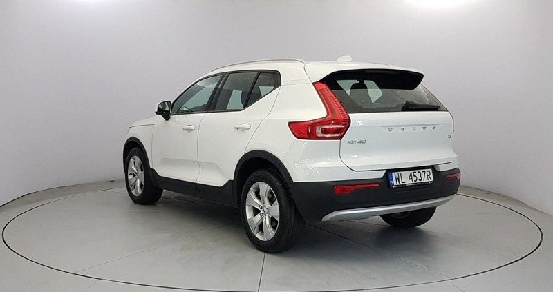 Volvo XC 40 cena 122900 przebieg: 94000, rok produkcji 2021 z Wąchock małe 631